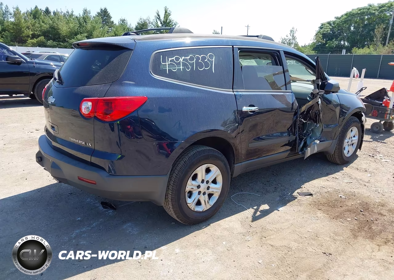 2011 Chevrolet Traverse Ls VIN:1GNKREED4BJ416743 - 4