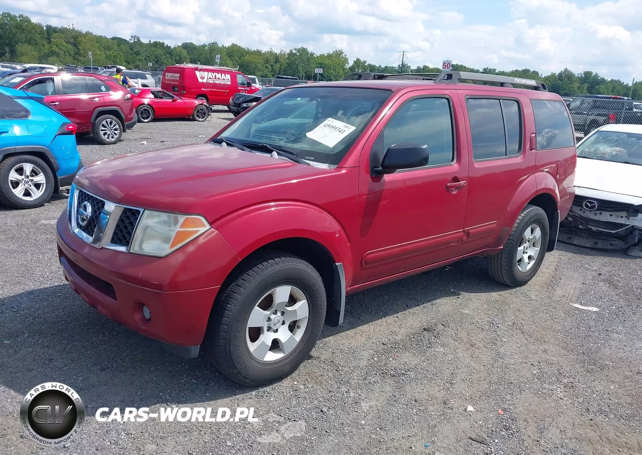 2007 Nissan Pathfinder S VIN:5N1AR18W77C647833 - 2