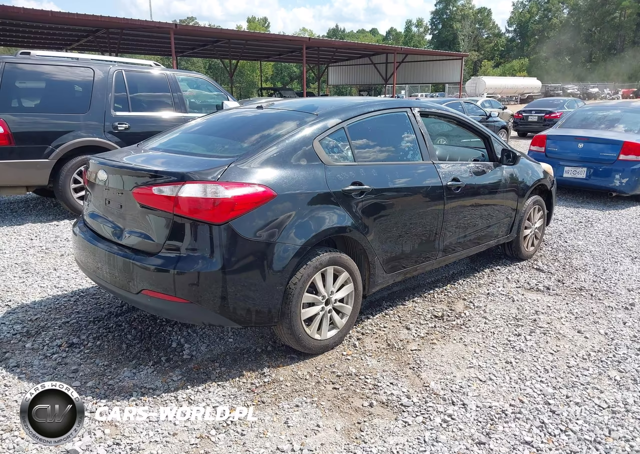 2014 Kia Forte Lx VIN:KNAFX4A66E5061652 - 4
