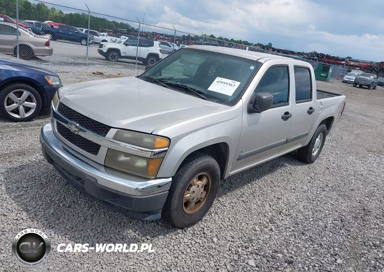 2007 Chevrolet Colorado Lt VIN:1GCCS13E178249567 - 2