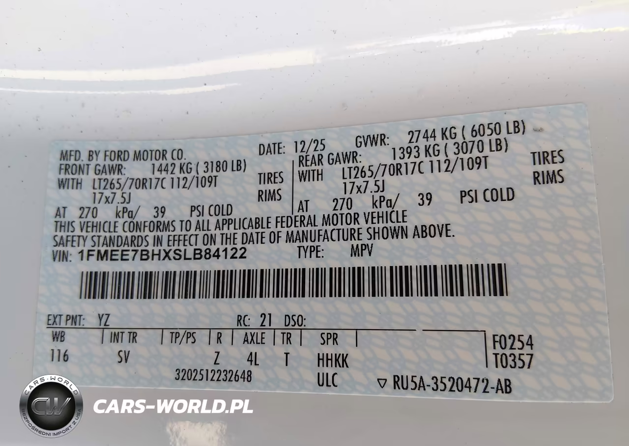 2025 Ford Bronco Big Bend VIN:1FMEE7BHXSLB84122 - 9