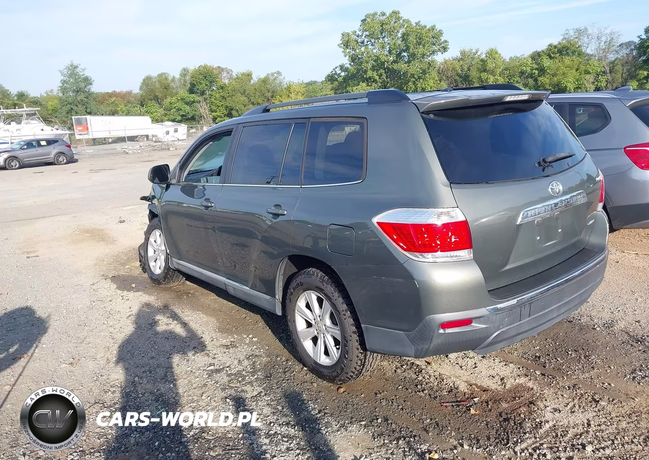 2012 Toyota Highlander Se V6 VIN:5TDBK3EH4CS151041 - 3