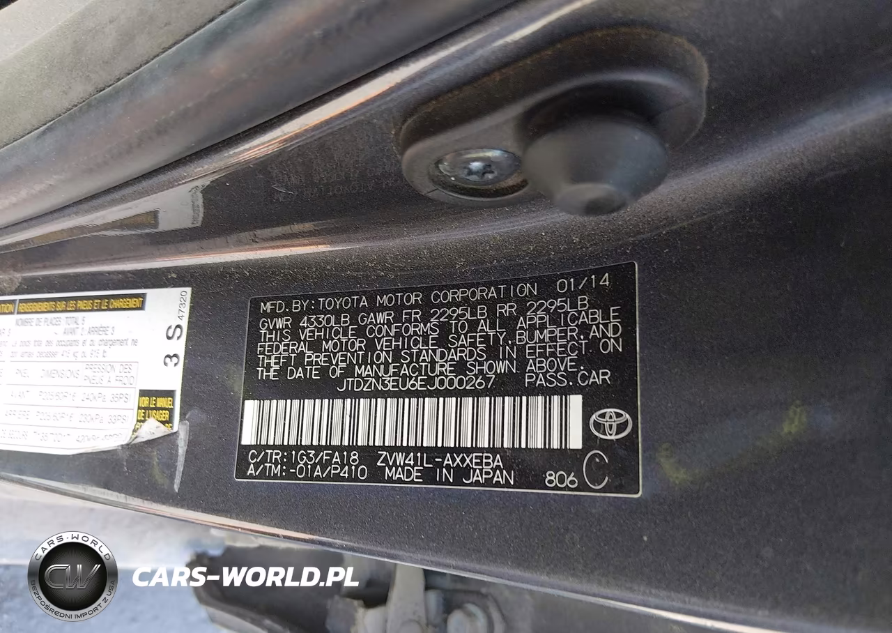 2014 Toyota Prius V Three VIN:JTDZN3EU6EJ000267 - 9