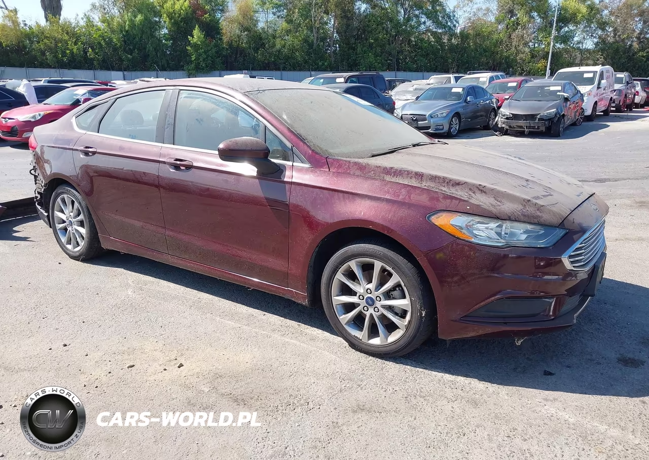 2017 FORD FUSION SE VIN:3FA6P0HD0HR299617 - 1