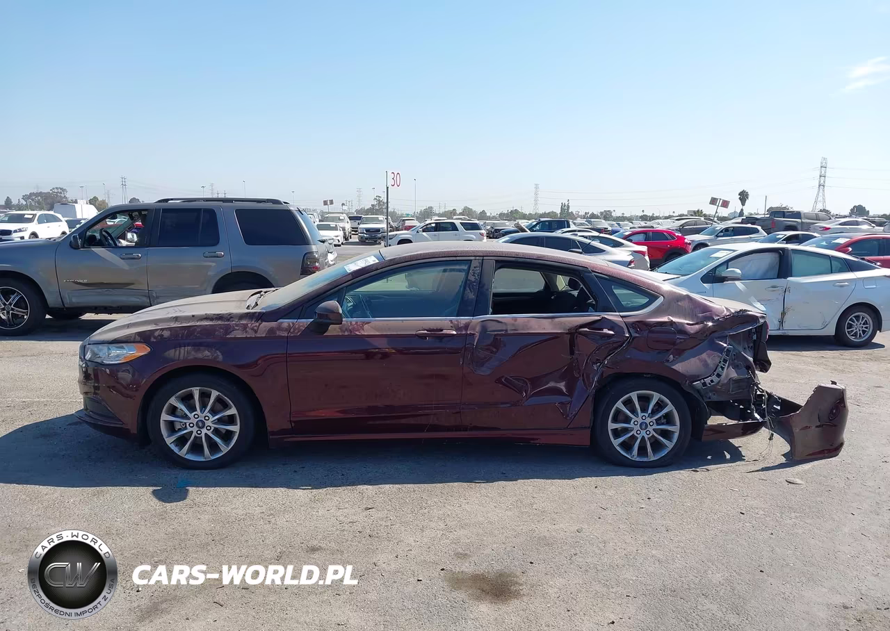 2017 FORD FUSION SE VIN:3FA6P0HD0HR299617 - 14