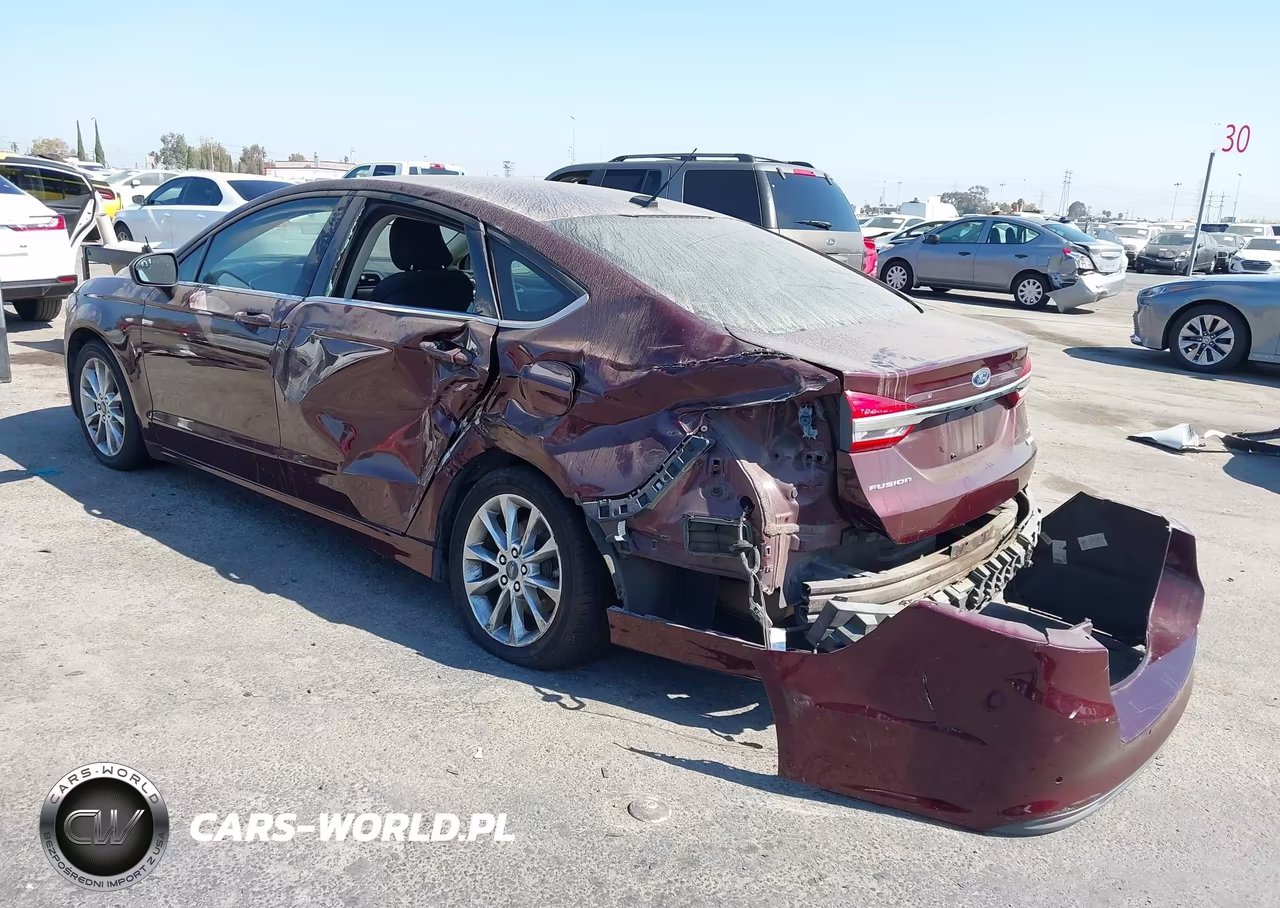 2017 FORD FUSION SE VIN:3FA6P0HD0HR299617 - 3