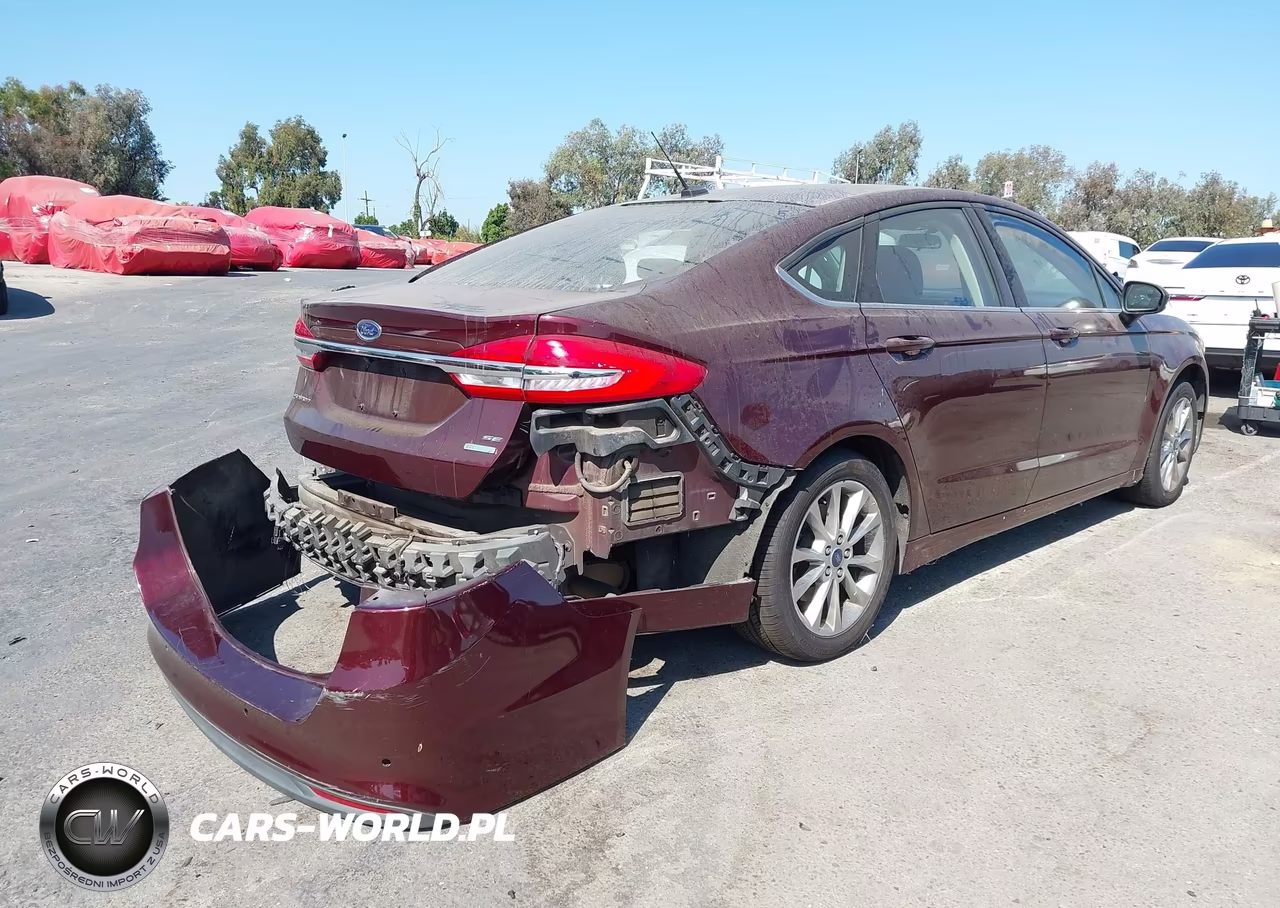 2017 FORD FUSION SE VIN:3FA6P0HD0HR299617 - 4