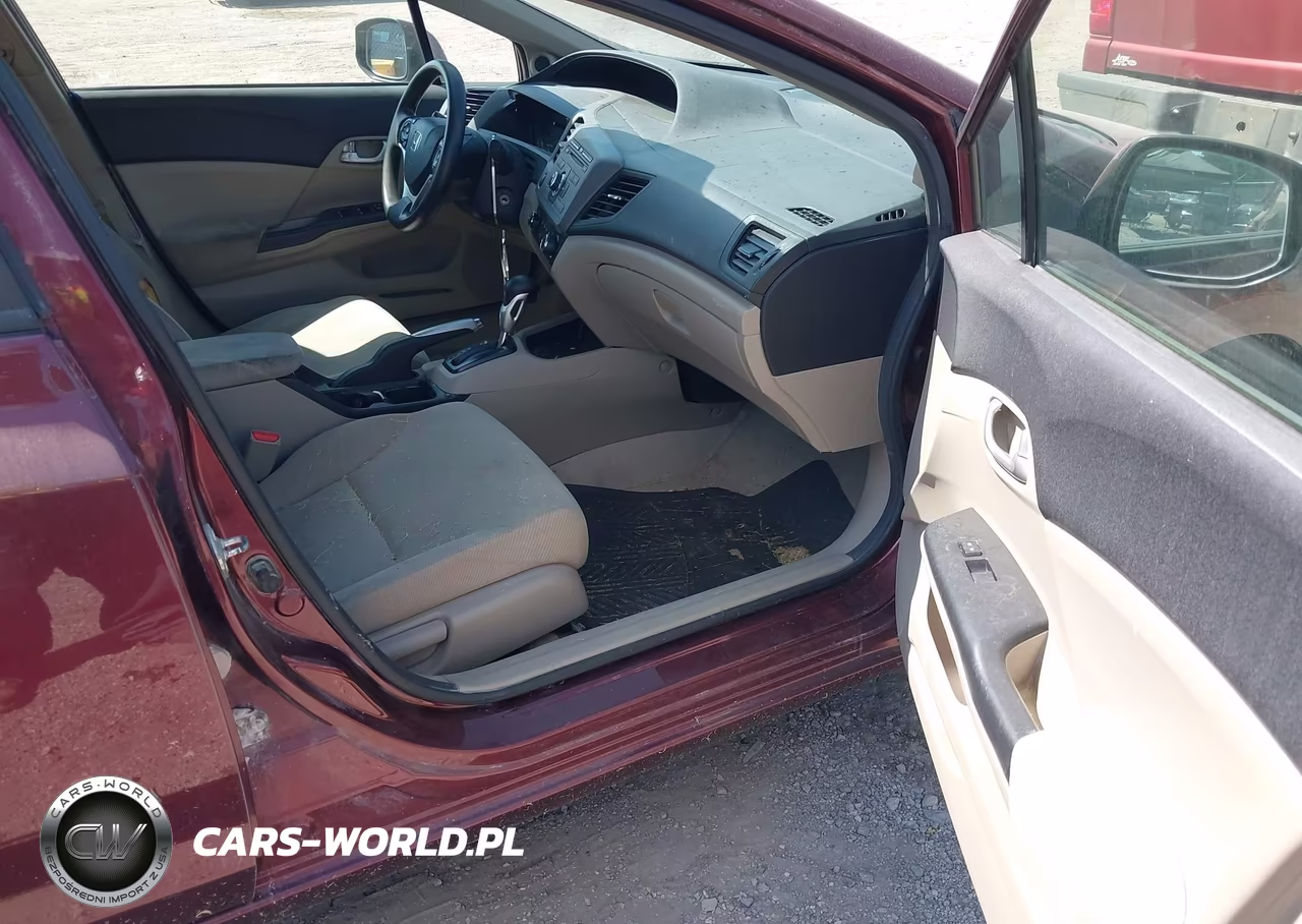 2012 Honda Civic Ex VIN:19XFB2F84CE031079 - 5