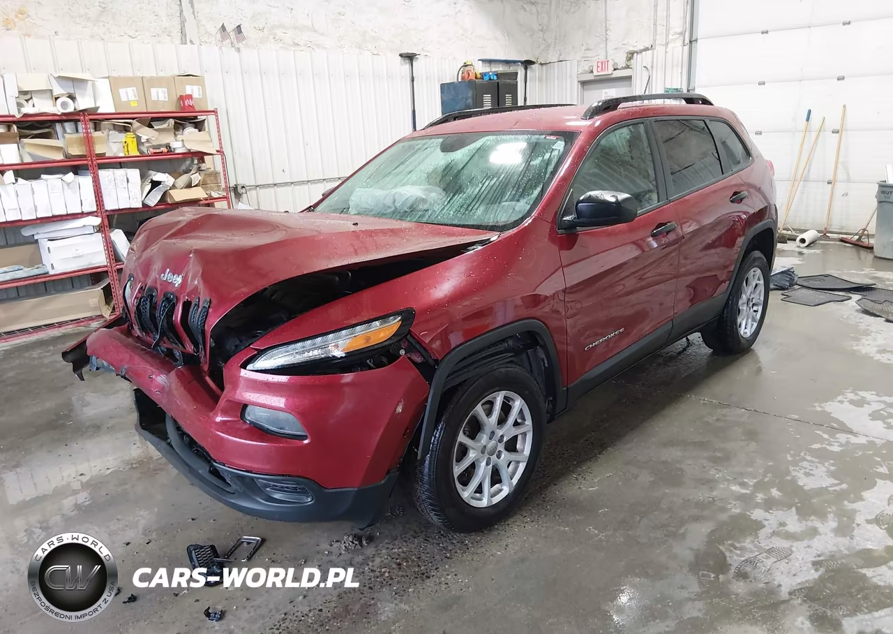 2017 Jeep Cherokee Sport VIN:1C4PJMAB3HW551020 - 2