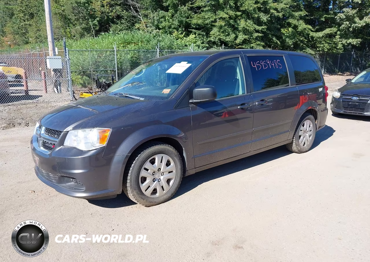 2016 Dodge Grand Caravan Se VIN:2C4RDGBG5GR117281 - 2