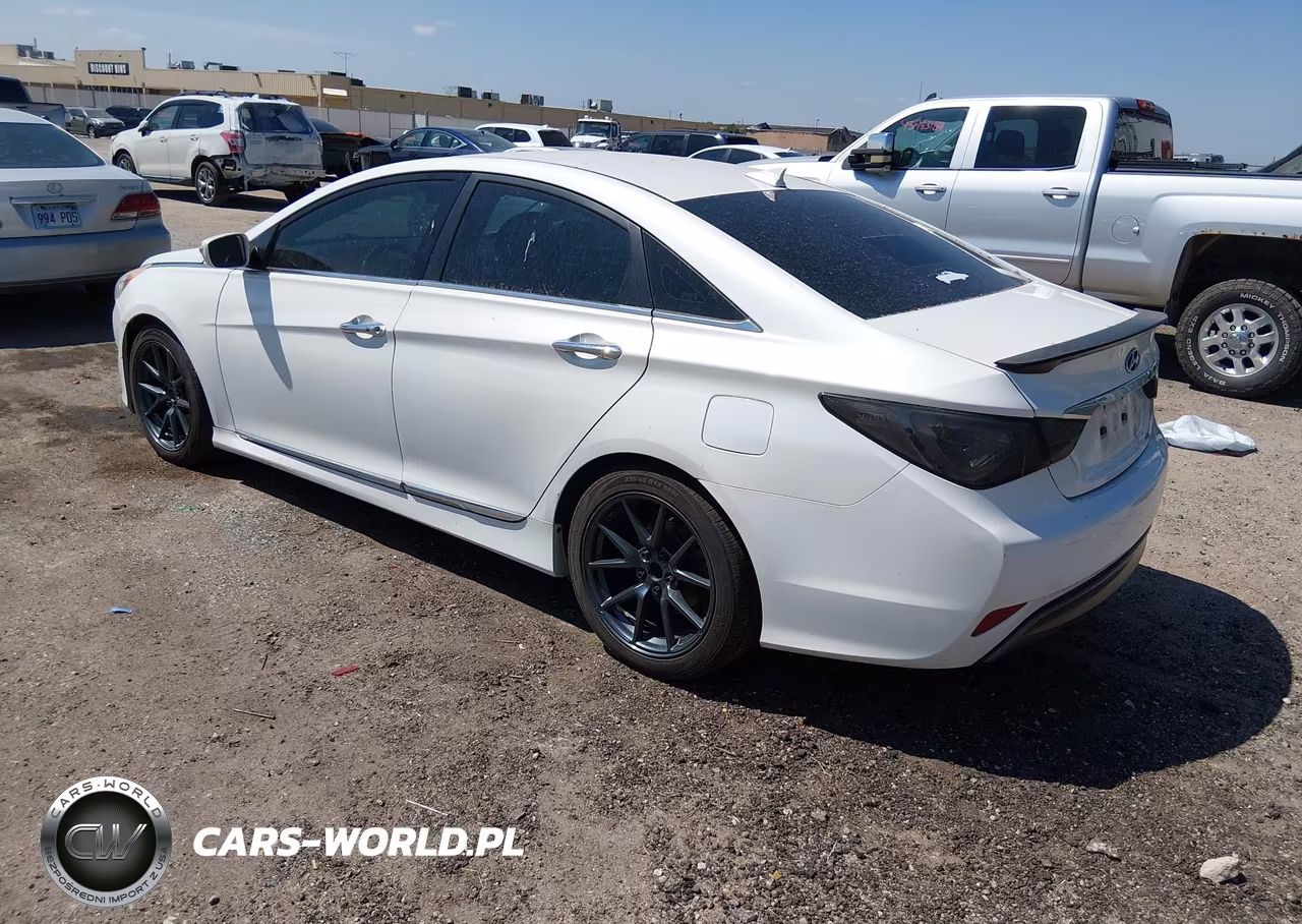 2013 Hyundai Sonata Hybrid Limited VIN:KMHEC4A42DA080886 - 3