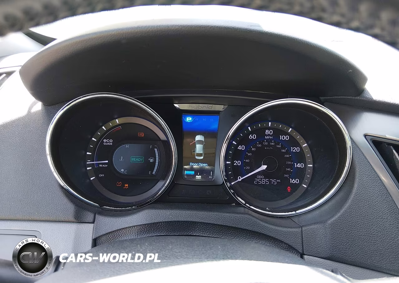 2013 Hyundai Sonata Hybrid Limited VIN:KMHEC4A42DA080886 - 7