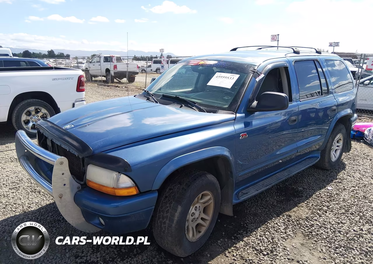 2003 Dodge Durango Slt Plus VIN:1D8HS58N03F549601 - 2