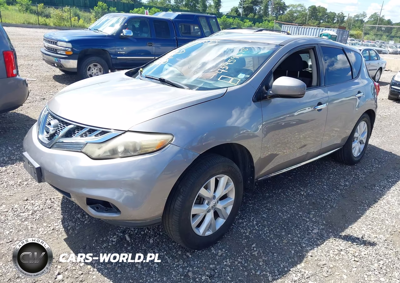 2012 Nissan Murano S VIN:JN8AZ1MW2CW239036 - 2