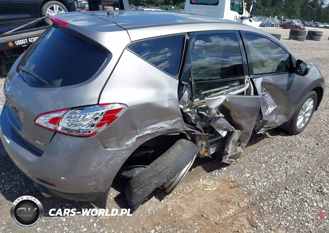 2012 Nissan Murano S VIN:JN8AZ1MW2CW239036 - 4