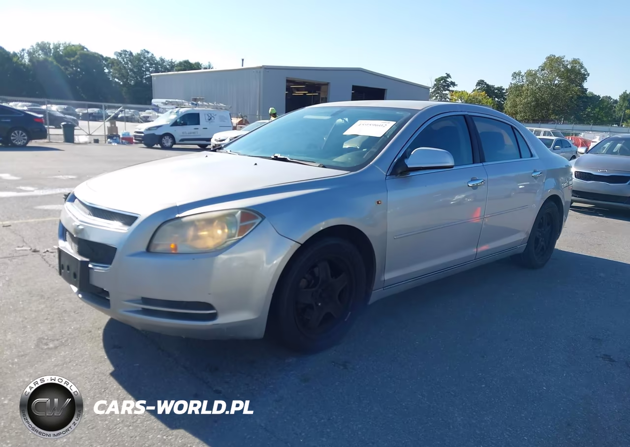 2008 Chevrolet Malibu Lt VIN:1G1ZH57B68F238652 - 2