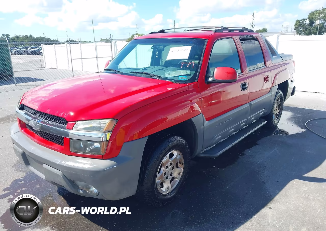 2002 Chevrolet Avalanche 1500 VIN:3GNEC13T52G130967 - 2