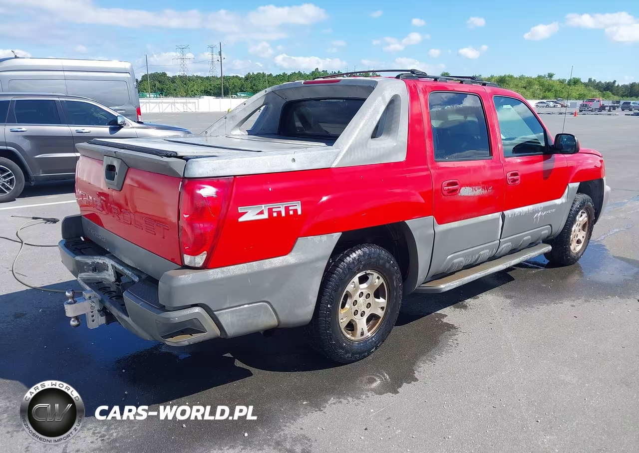 2002 Chevrolet Avalanche 1500 VIN:3GNEC13T52G130967 - 4