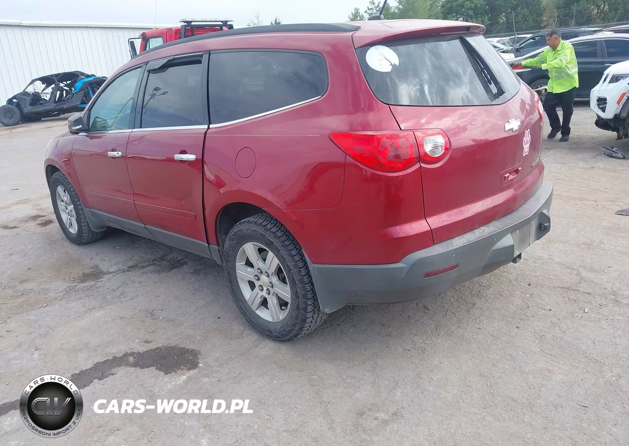 2012 Chevrolet Traverse Lt W-1Lt VIN:1GNKRGED4CJ188479 - 3