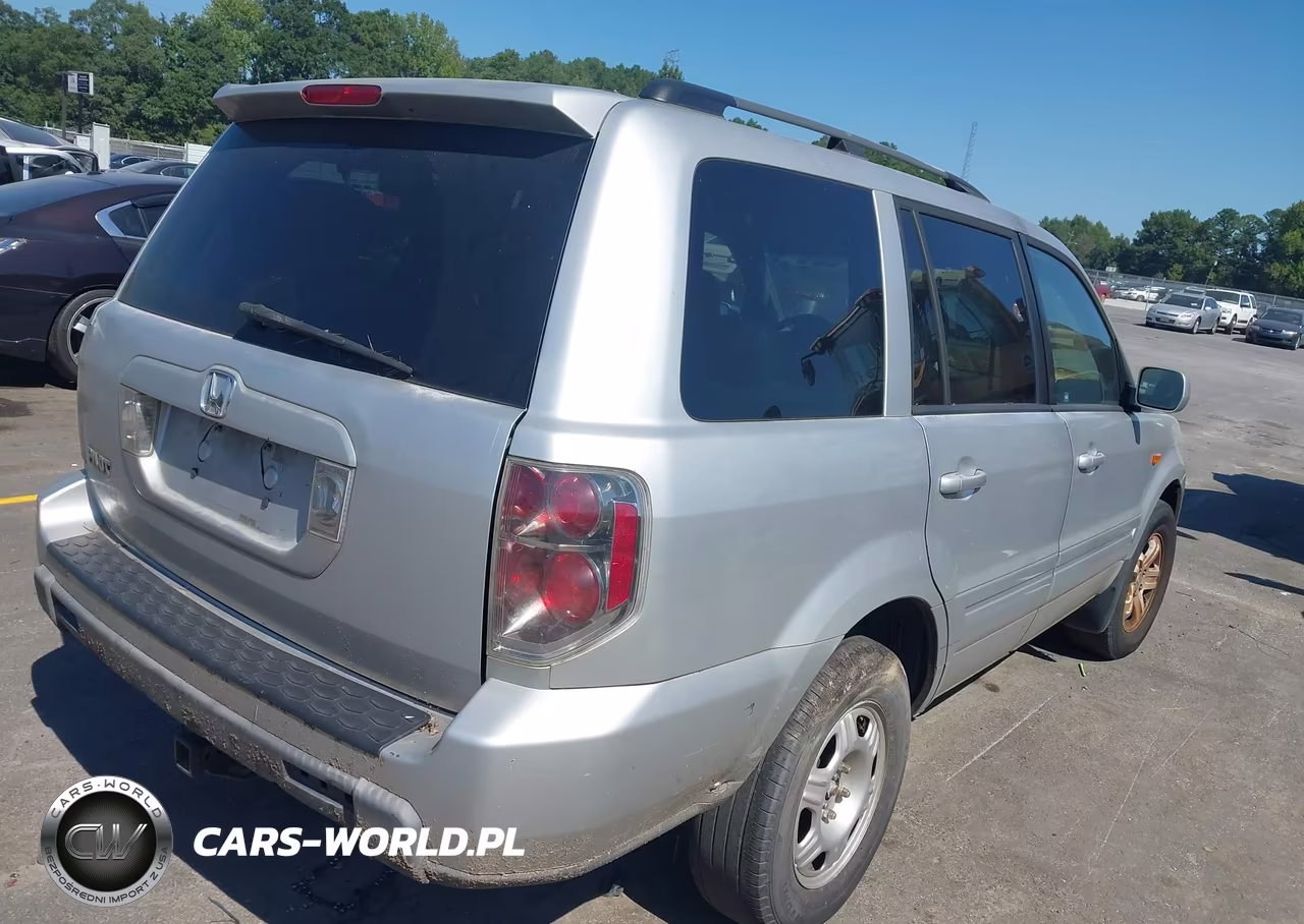 2008 Honda Pilot Vp VIN:5FNYF28238B015205 - 4