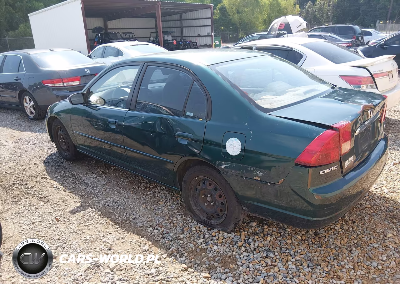 2001 Honda Civic Ex VIN:1HGES26711L054179 - 3