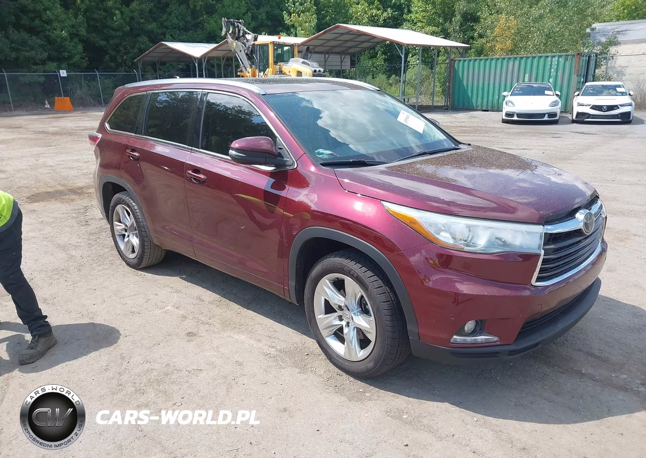 2015 Toyota Highlander Limited Platinum V6 VIN:5TDYKRFH4FS070377 - 1