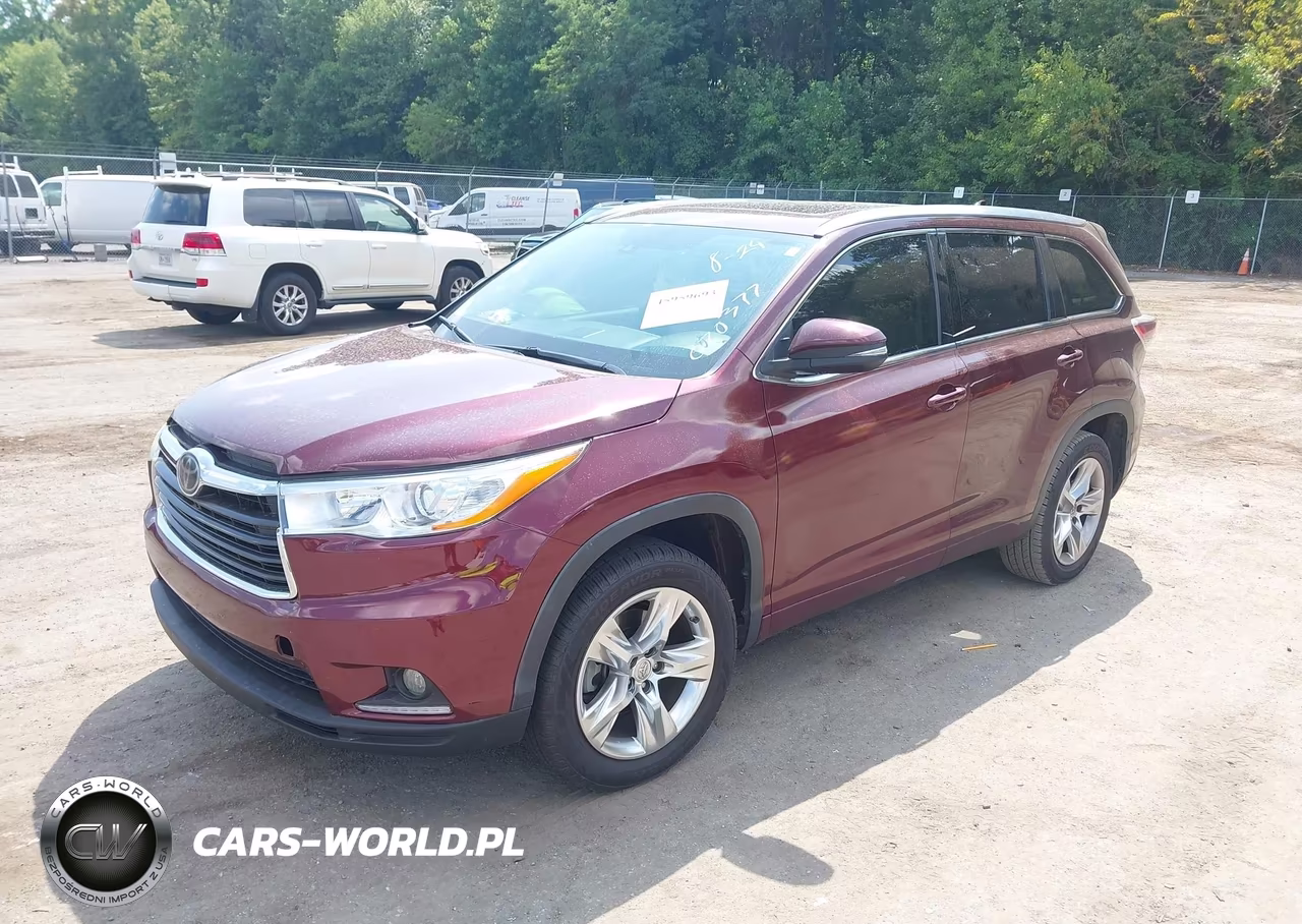 2015 Toyota Highlander Limited Platinum V6 VIN:5TDYKRFH4FS070377 - 2