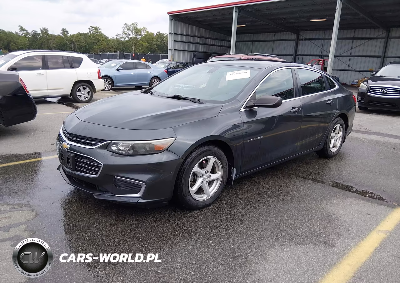 2017 Chevrolet Malibu Ls VIN:1G1ZB5ST6HF193679 - 2
