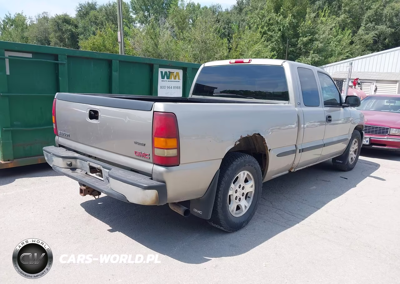 2001 GMC Sierra 1500 Sl VIN:1GTEC19V91Z266535 - 4
