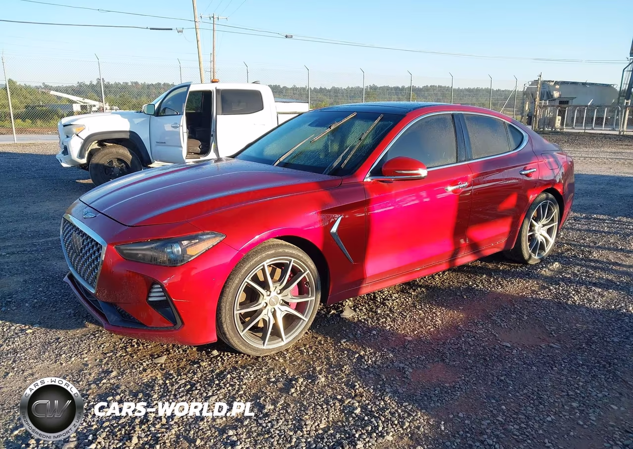 2020 Genesis G70 3.3T Rwd VIN:KMTG74LEXLU063663 - 2