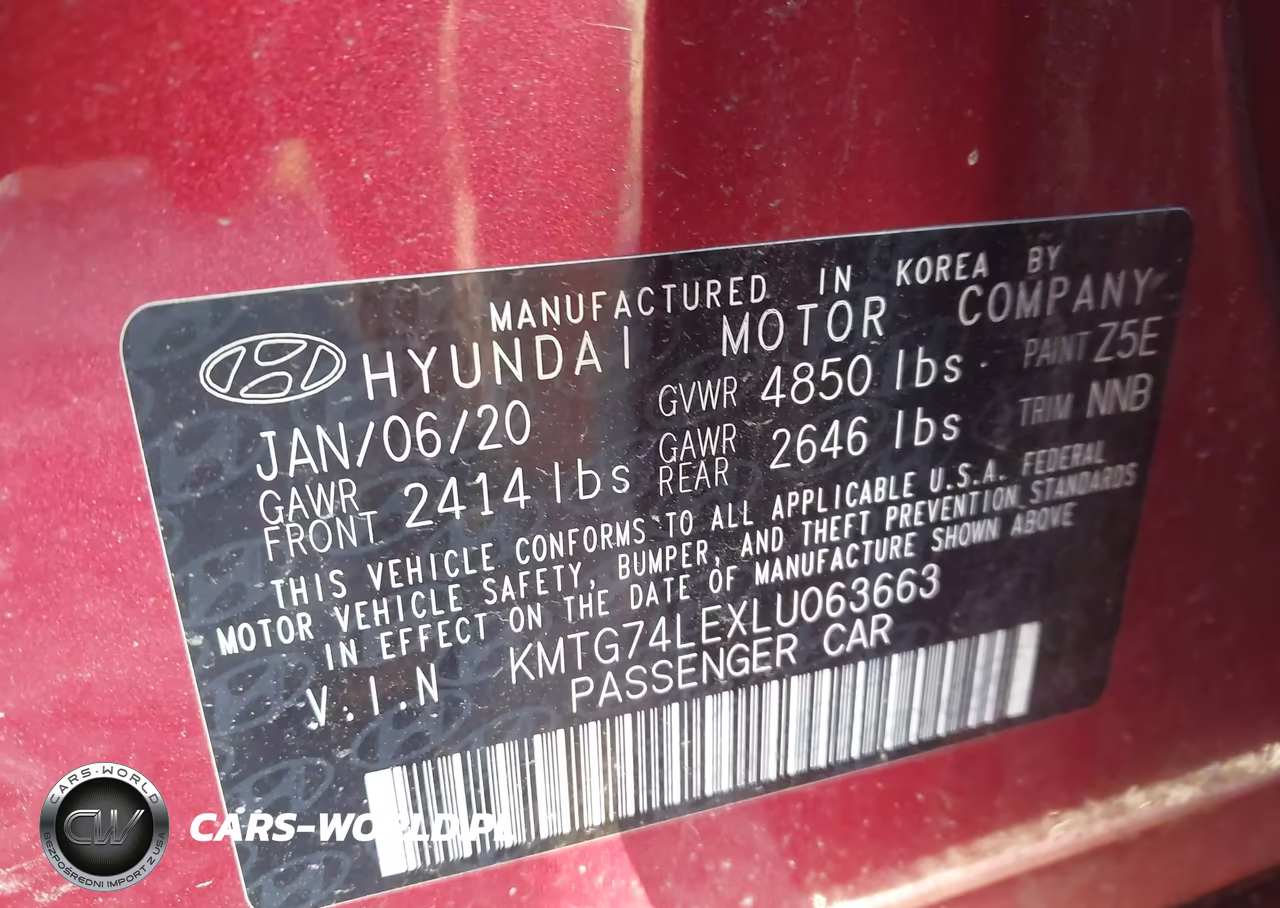 2020 Genesis G70 3.3T Rwd VIN:KMTG74LEXLU063663 - 9