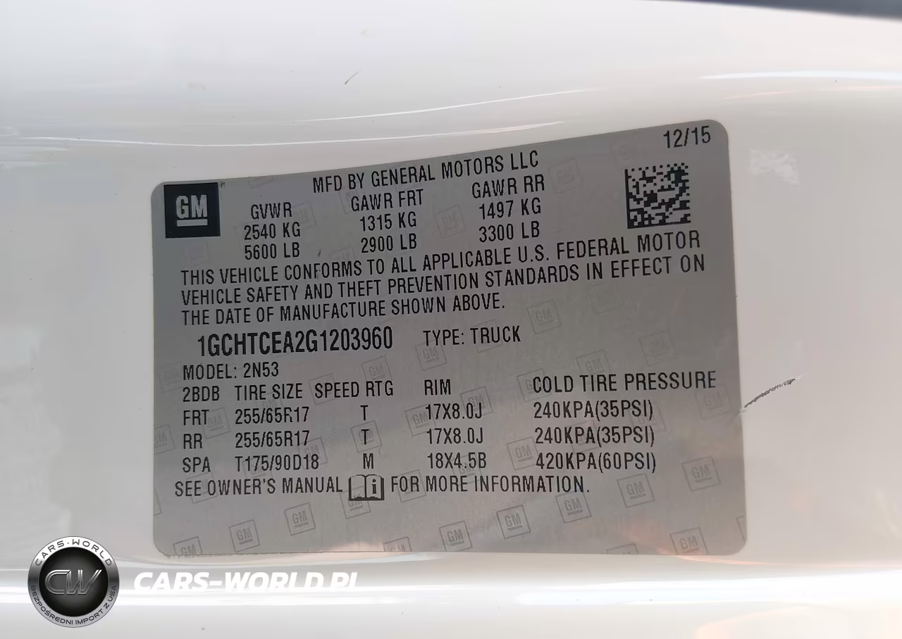 2016 Chevrolet Colorado 4Wd Lt VIN:1GCHTCEA2G1203960 - 9