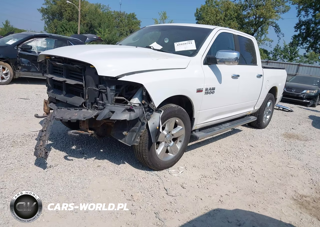 2016 Ram 1500 Slt VIN:1C6RR7LT7GS308297 - 2