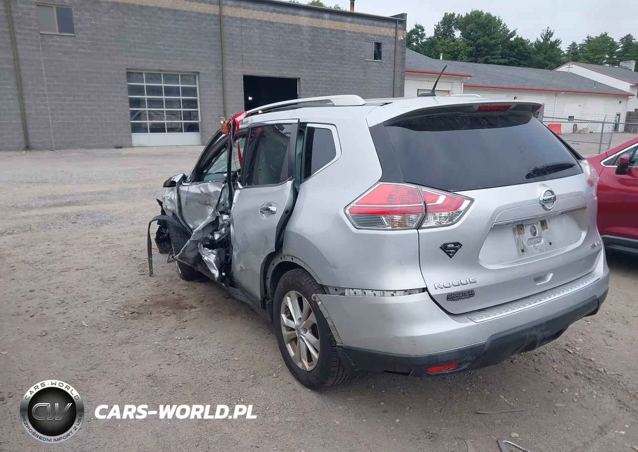 2016 Nissan Rogue Sv VIN:KNMAT2MV5GP644348 - 3