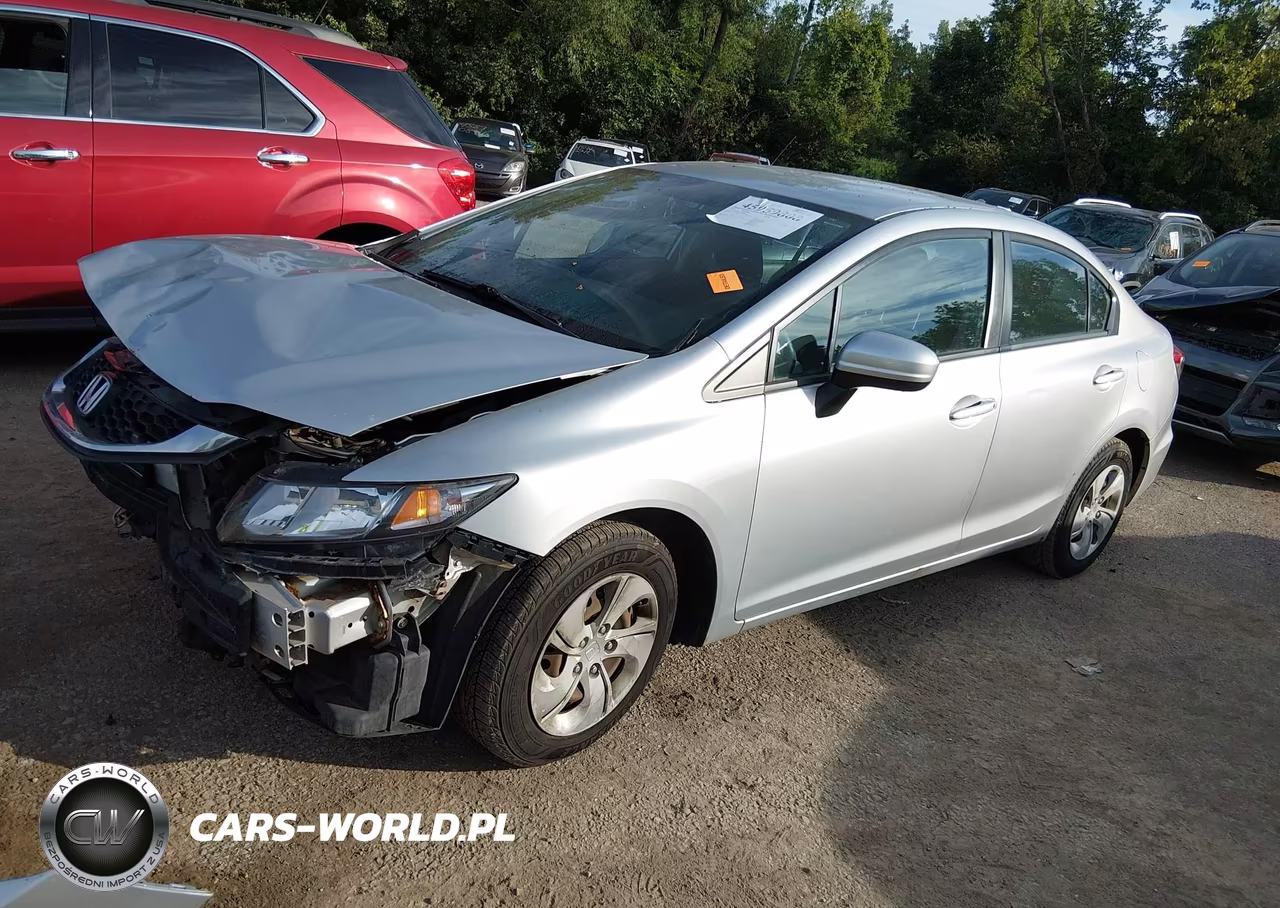 2014 Honda Civic Lx VIN:19XFB2E53EE063676 - 2