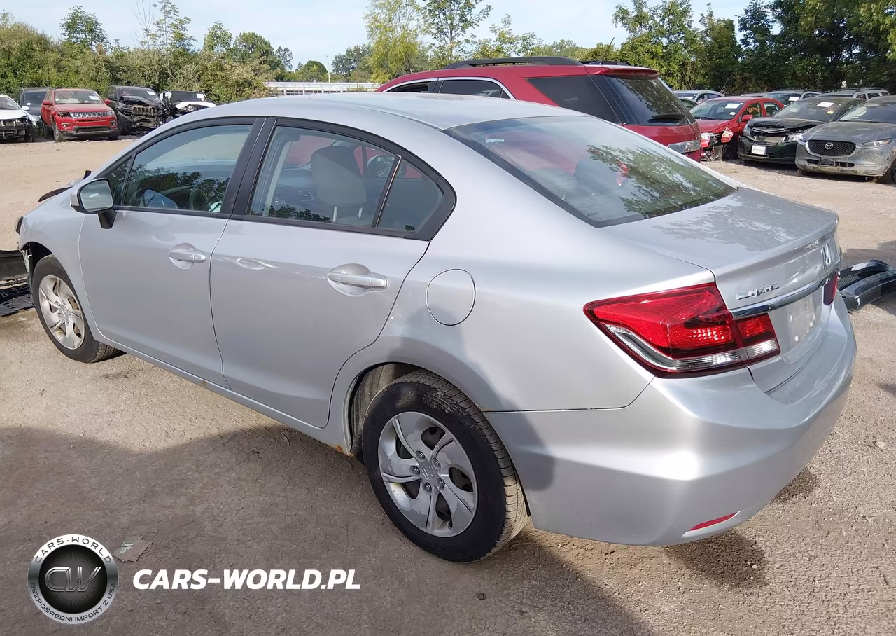 2014 Honda Civic Lx VIN:19XFB2E53EE063676 - 3