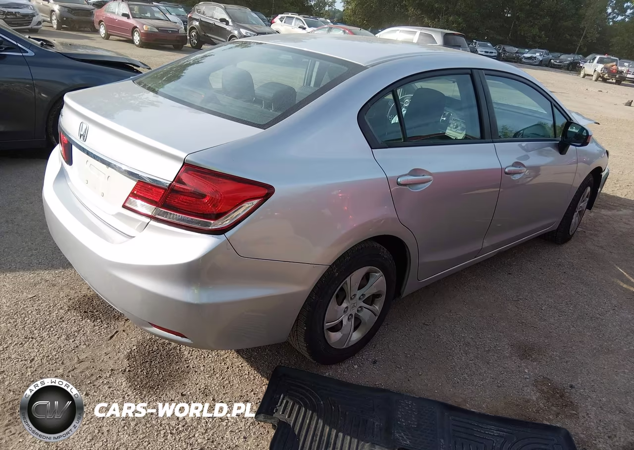 2014 Honda Civic Lx VIN:19XFB2E53EE063676 - 4