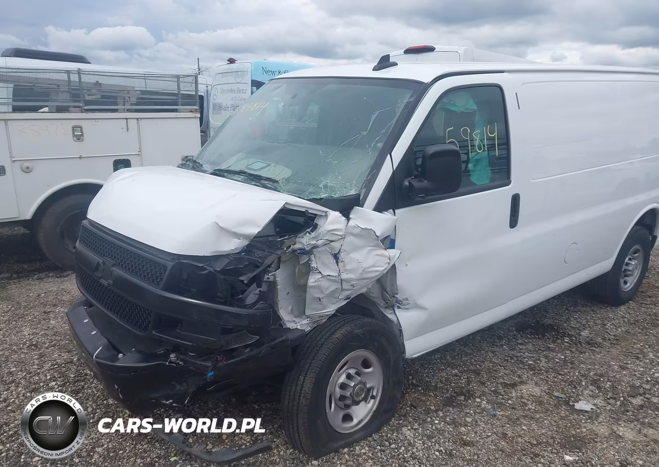 2023 Chevrolet Express Cargo Rwd 2500 Regular Wheelbase Wt VIN:1GCWGAFP8P1248503 - 6