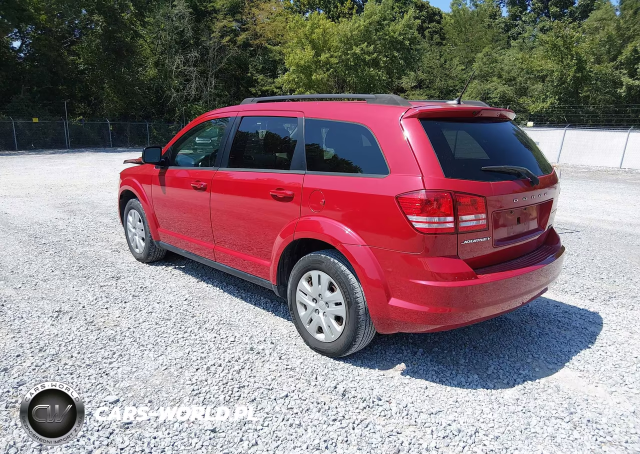 2018 Dodge Journey Se VIN:3C4PDCAB1JT170098 - 3