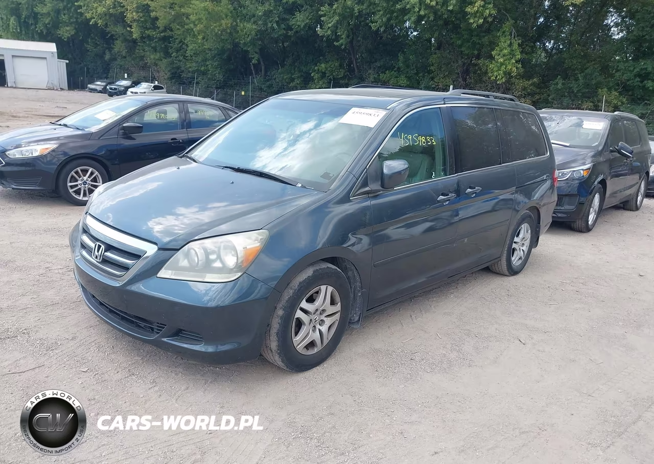2005 Honda Odyssey Ex-L VIN:5FNRL38765B134571 - 2