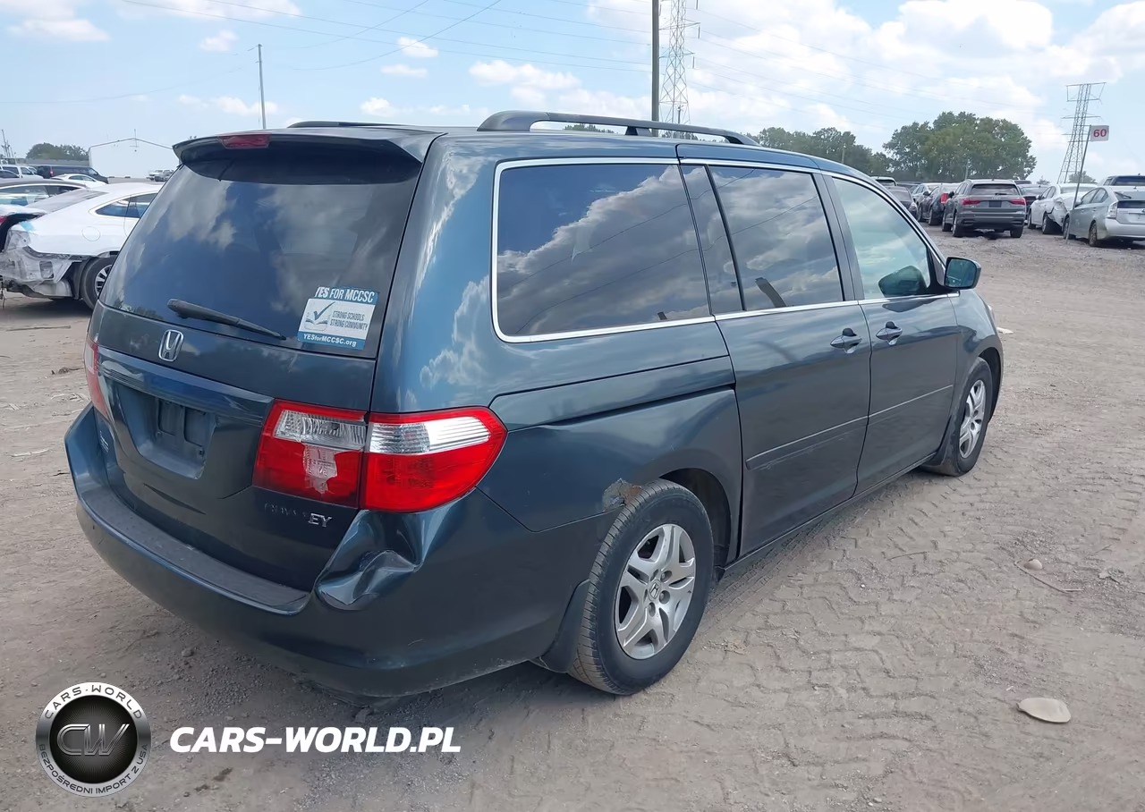 2005 Honda Odyssey Ex-L VIN:5FNRL38765B134571 - 4