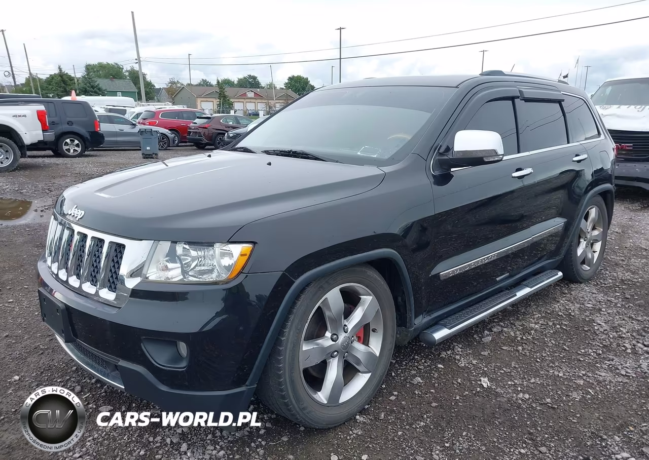 2013 Jeep Grand Cherokee Overland VIN:1C4RJFCT8DC615168 - 2