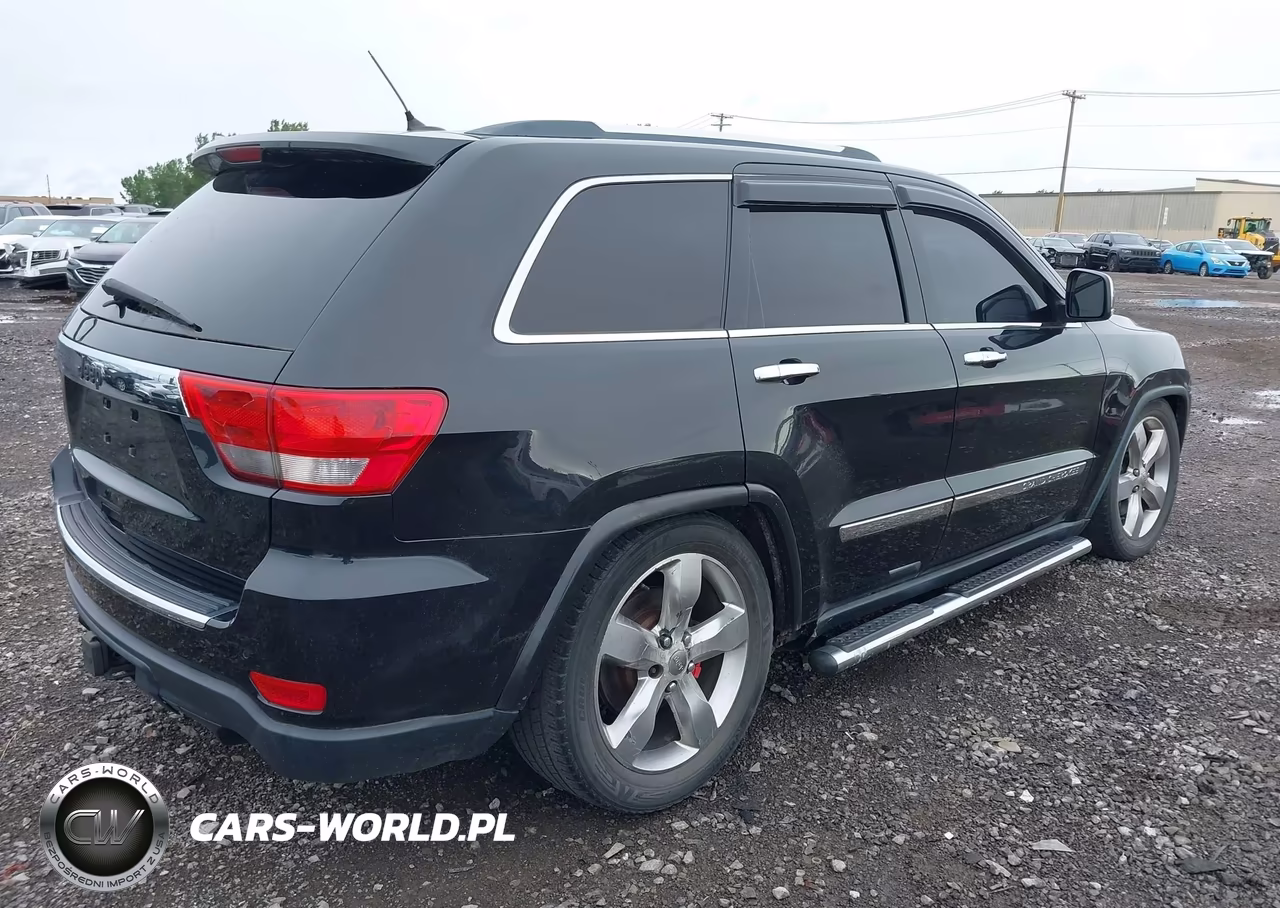 2013 Jeep Grand Cherokee Overland VIN:1C4RJFCT8DC615168 - 4