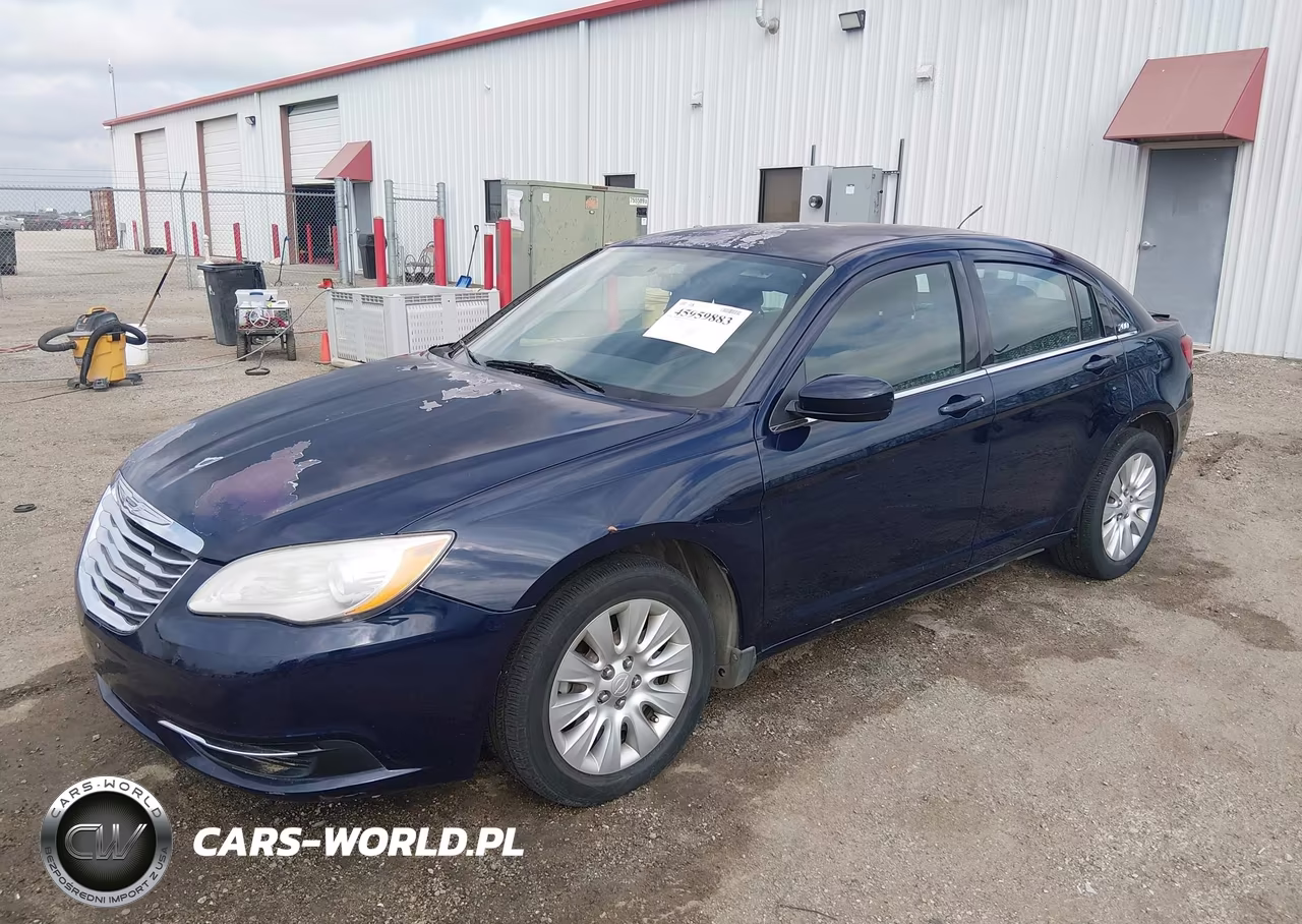 2014 Chrysler 200 Lx VIN:1C3CCBAB1EN122428 - 2