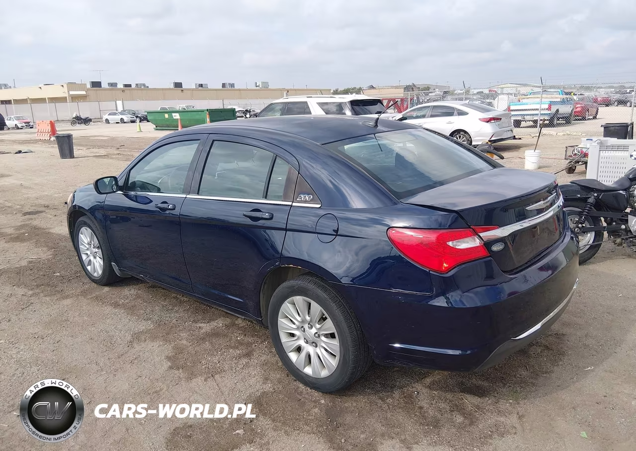 2014 Chrysler 200 Lx VIN:1C3CCBAB1EN122428 - 3
