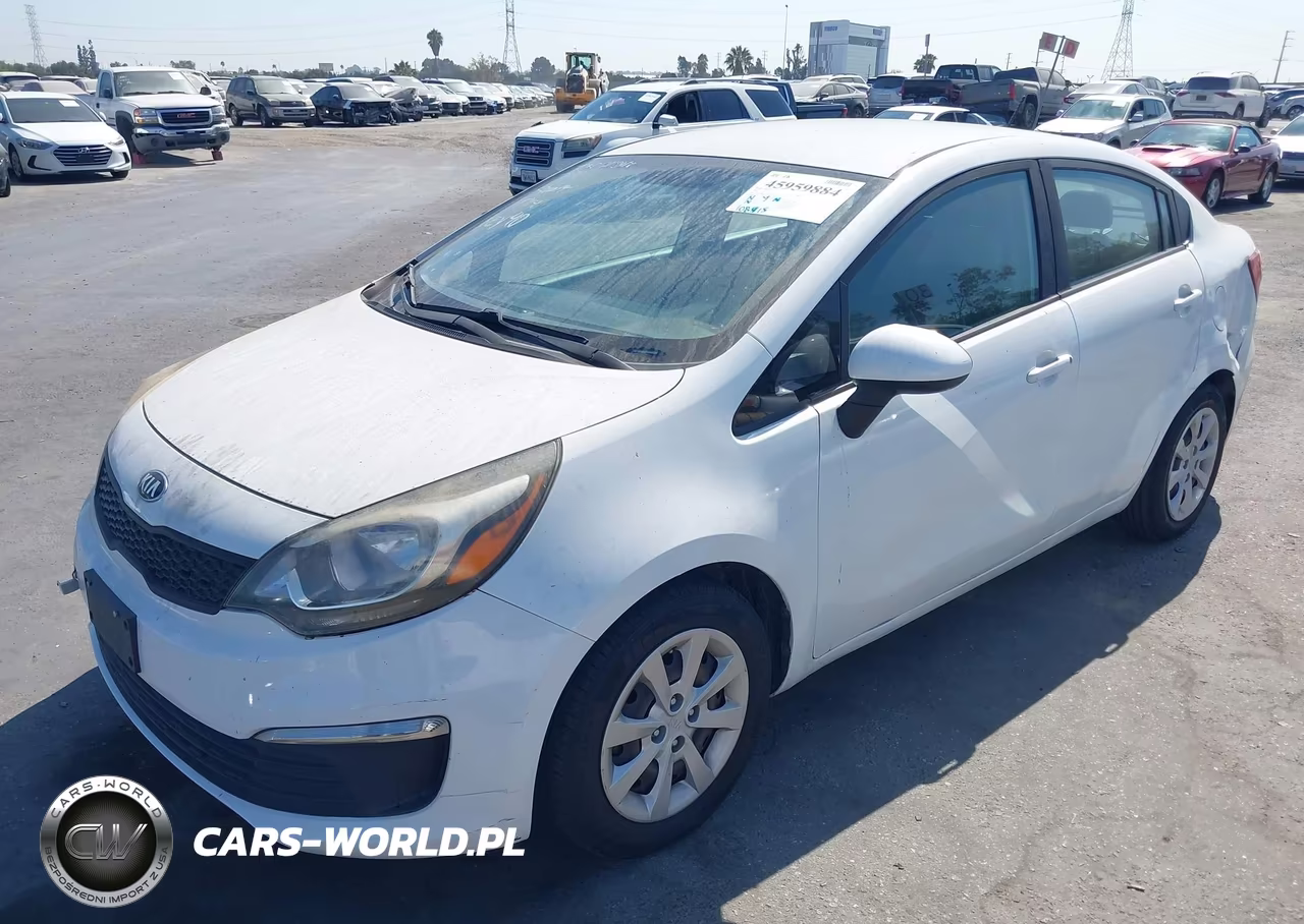 2017 Kia Rio Lx VIN:KNADM4A38H6040046 - 2