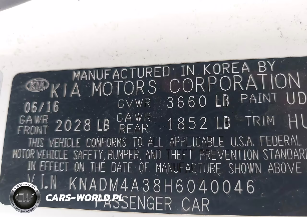 2017 Kia Rio Lx VIN:KNADM4A38H6040046 - 9