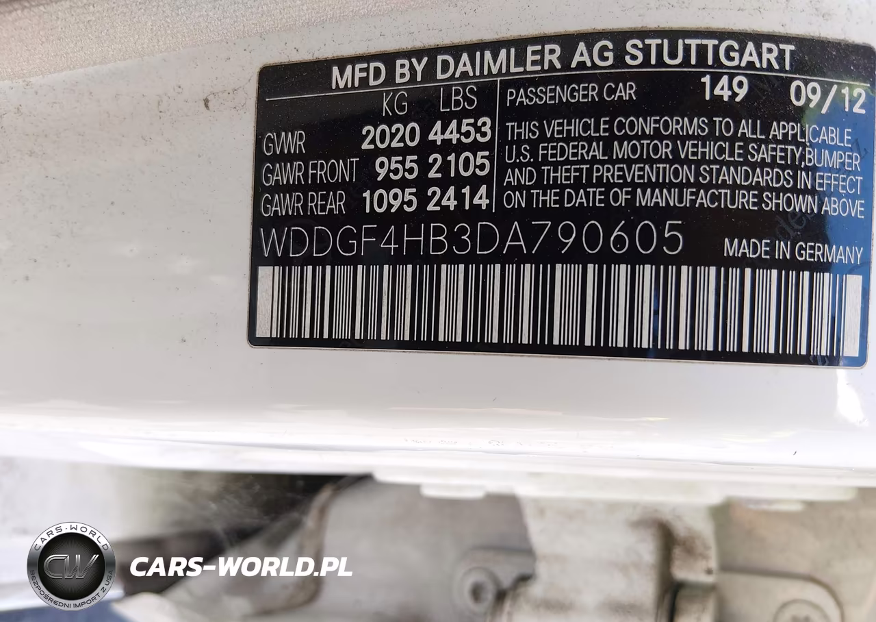 2013 Mercedes-Benz C 250 Sport VIN:WDDGF4HB3DA790605 - 9