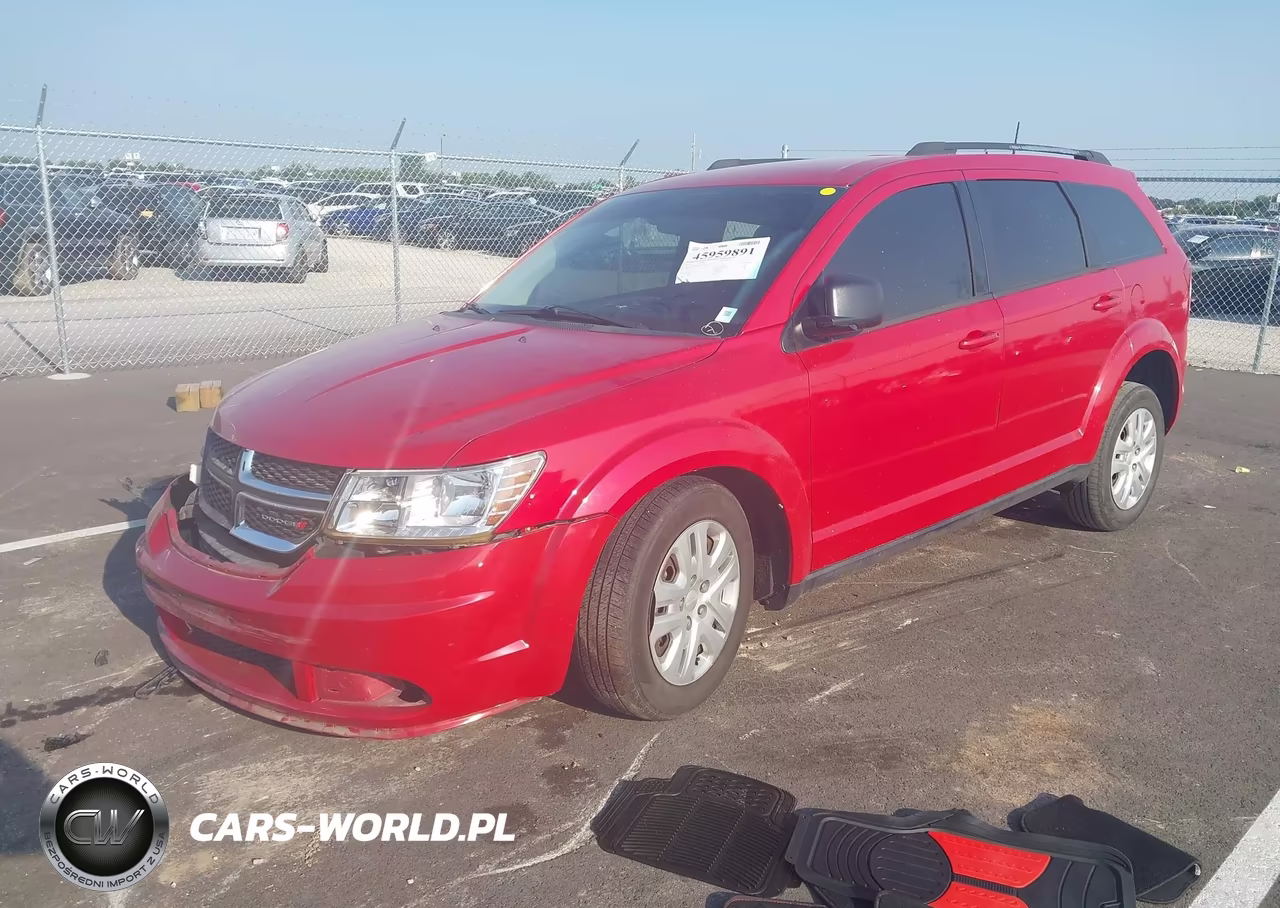 2018 Dodge Journey Se VIN:3C4PDCABXJT529108 - 2