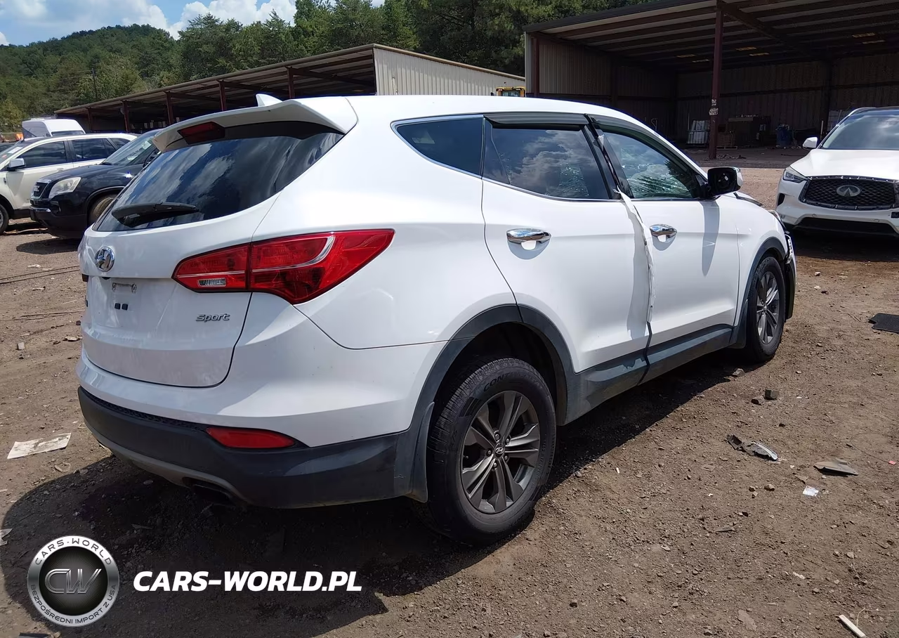 2013 Hyundai Santa Fe Sport VIN:5XYZU3LB6DG073822 - 4